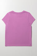 Short Sleeve T-Shirt Purple (2)