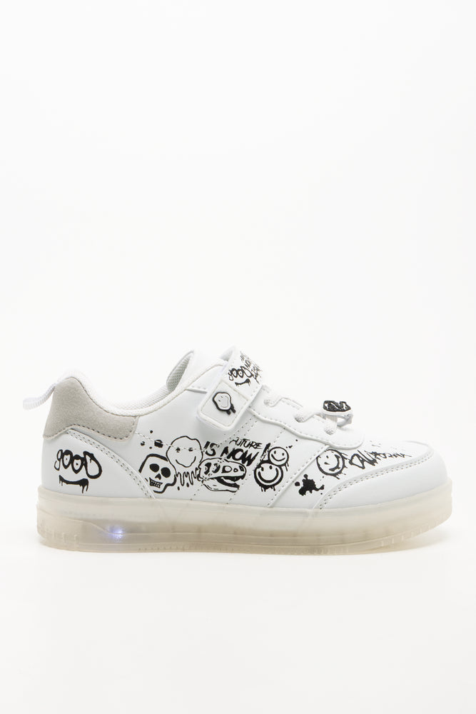 Light Up Sneakers White