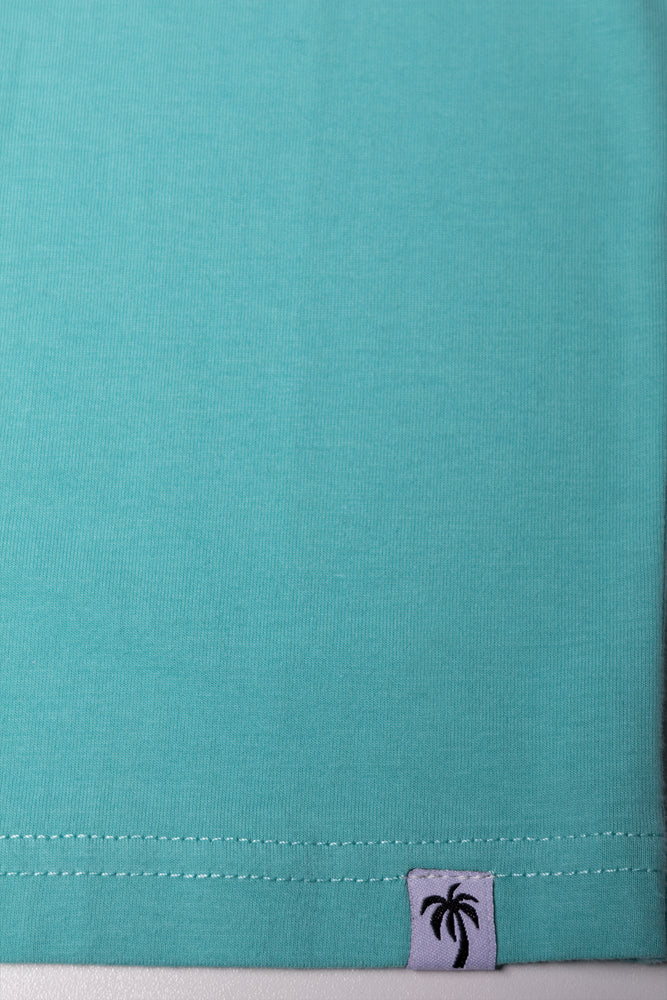 Short Sleeve T-Shirt Turquoise (2)