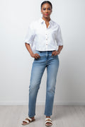 High Rise Slim leg Denim Jeans