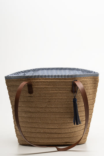 Beach Tote Bag Natural