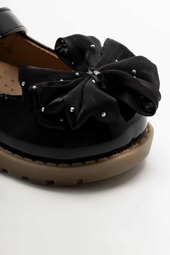 Bow Shoes Black (2)