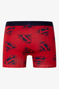 Superman 2 Pack Boxers Red And Grey (3)