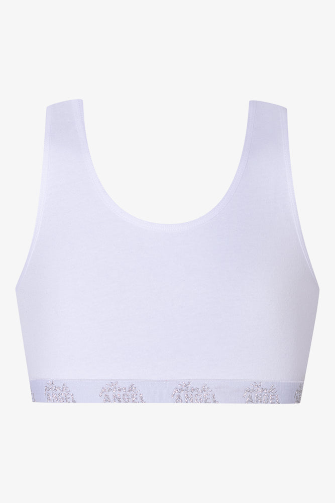 2 Pack Racerback Bras White And Black