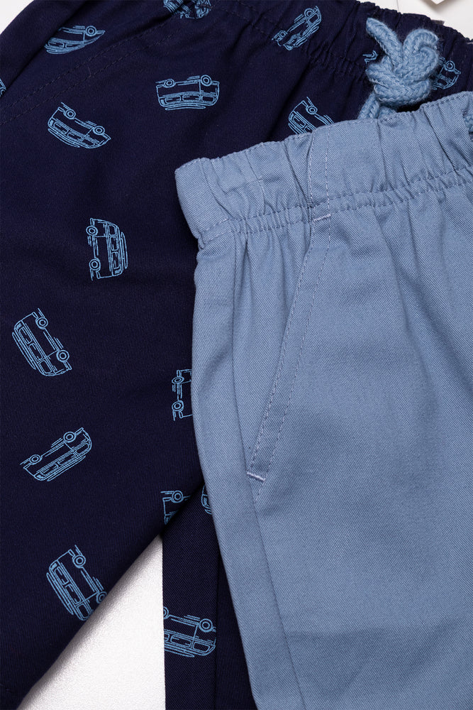 2 Pack Shorts Blue (1)