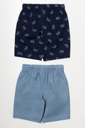2 Pack Shorts Blue (2)