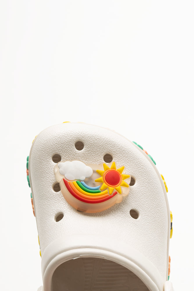 Light Up Garden Clogs White (4)