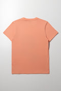 Skate Short Sleeve T-Shirt Orange (2)