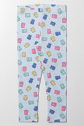 Bear Leggings Blue