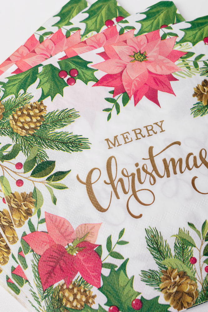 Merry Christmas Serviettes Multi