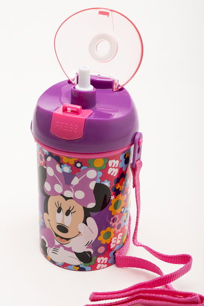 Minnie Mouse Pop Up Canteen 450ML Purple