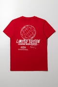 Printed T-Shirt Red (2)