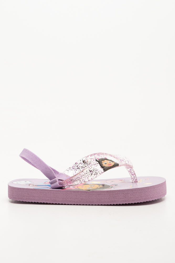 Gabby's Dollhouse Flip Flops Pink