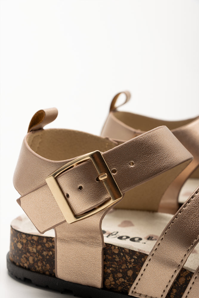 Strappy Sandals Gold (3)