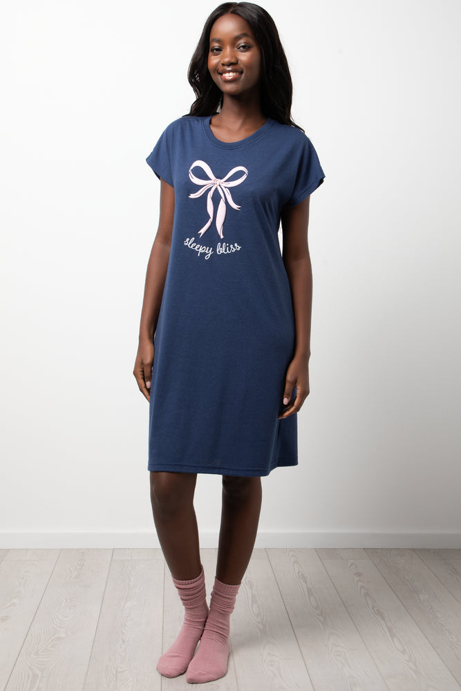 2 Pack Sleepshirts Navy & Grey