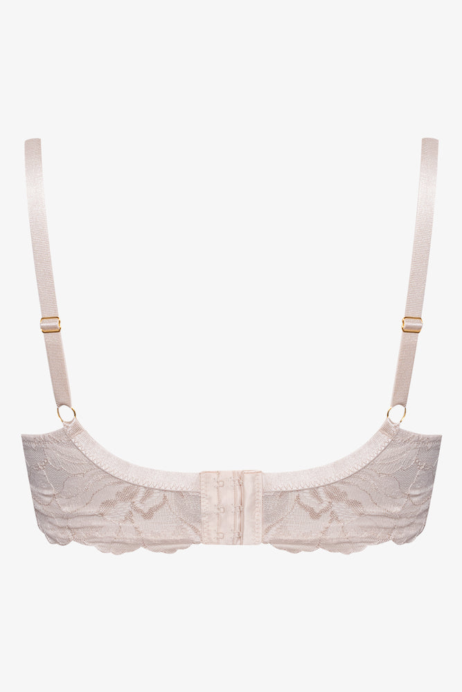 Plus Size 2 Pack Lace Balconette Bra Black And Natural (3)