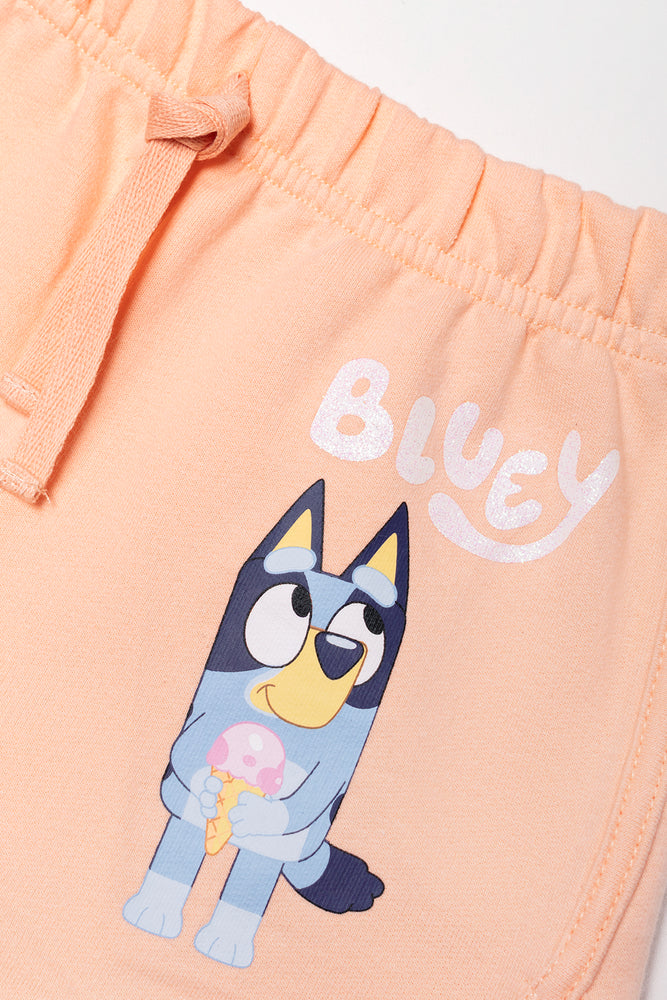 Bluey Shorts Peach (1)