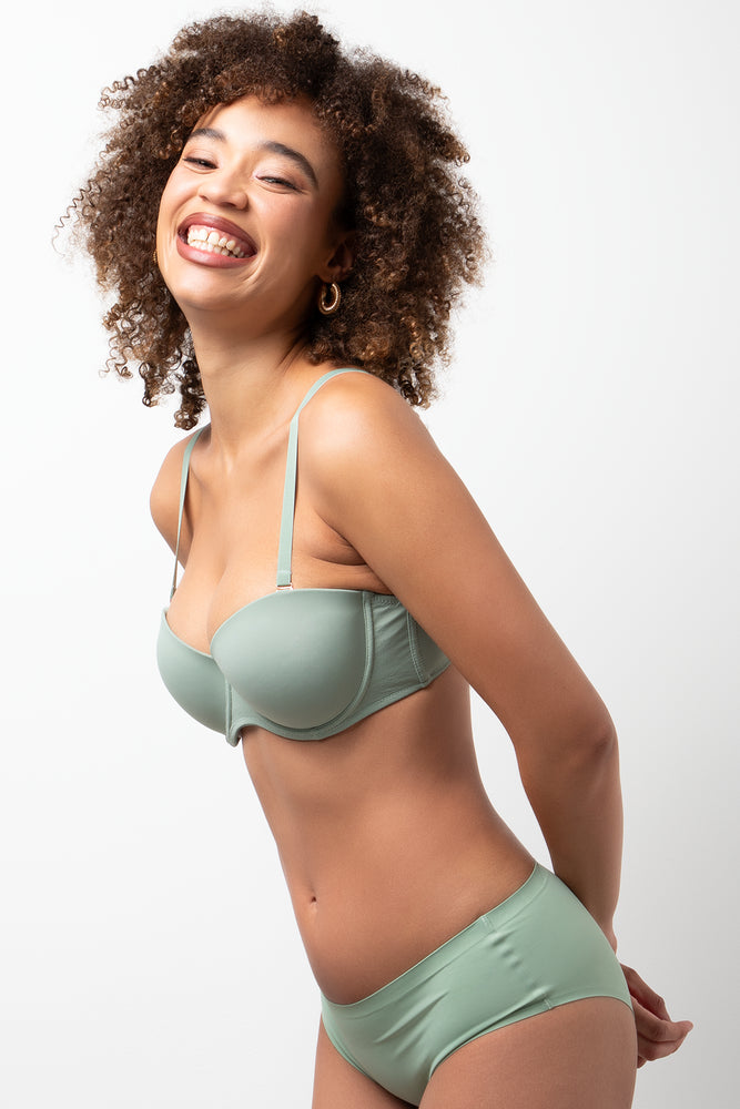 2 Pack Multiway Bras Green (2)