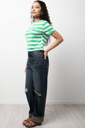 Stripe T-Shirt Green (1)