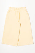 Wide Leg Woven Pants Yellow