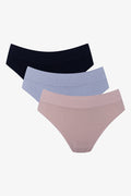 3 Pack Brazilian Seamfree Briefs