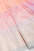 Tiered Tulle Dress Multicolour (1)