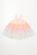 Tiered Tulle Dress Multicolour (2)