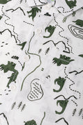 Dino Adventure Short Sleeve Shirt White (1)