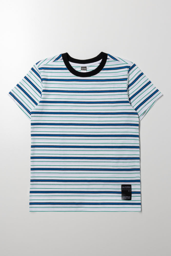 Stripe T-Shirt Blue
