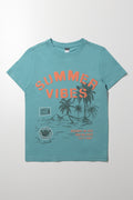 Summer Vibes T-Shirt Blue