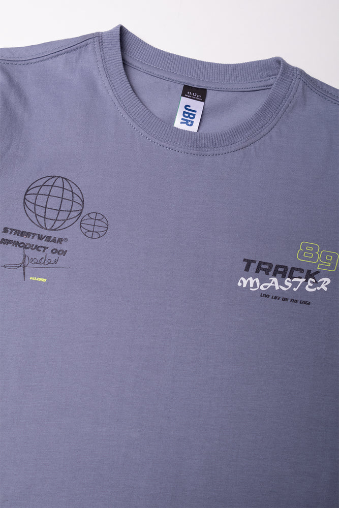 Sport Short Sleeve T-Shirt Blue (1)