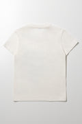 Surf Print T-Shirt White (2)