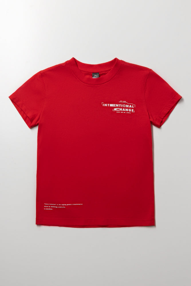 Short Sleeve T-Shirt Red