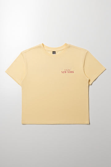 Short Sleeve T-Shirt Yellow