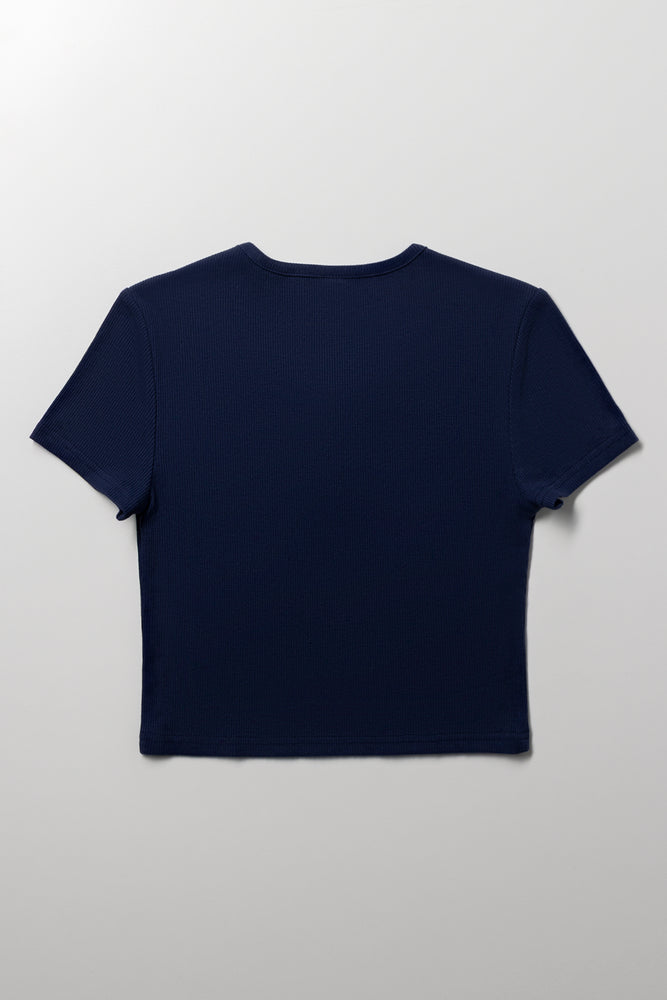 Baby Tee Navy (2)