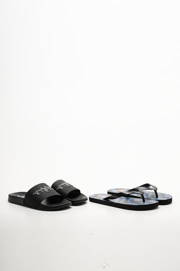2 Pack Slides Black