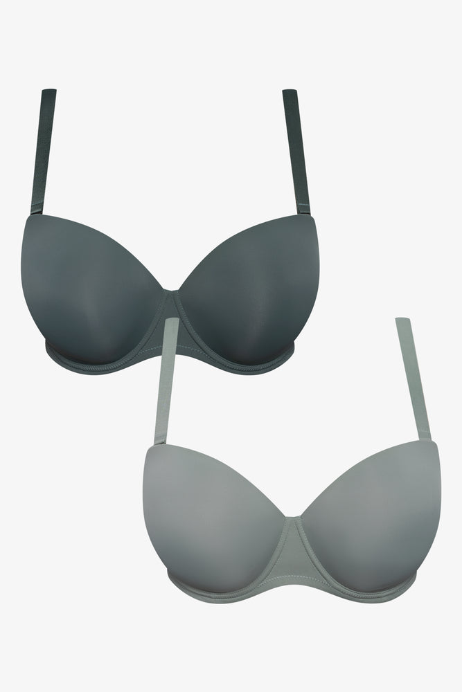Plus Size 2 Pack Multiway Bra