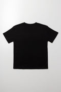 Oversized Short Sleeve T-Shirt Black (2)