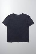 Oversized Short Sleeve T-Shirt Dark Grey (2)