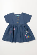 Babydoll Denim Dress Blue
