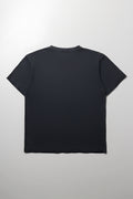 Oversized Short Sleeve T-Shirt Dark Grey (2)