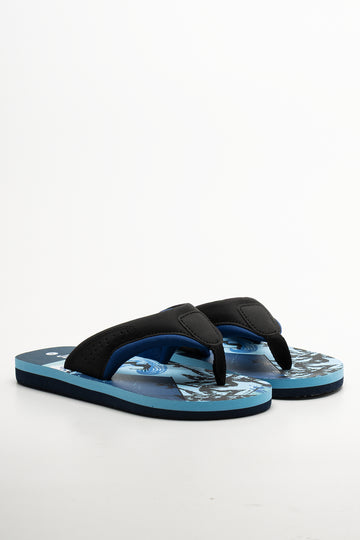 Padded Flip Flop Black