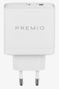 Premio 45W Dual USB And USB-C Wall Charger