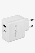 Premio 45W Dual USB And USB-C Wall Charger (1)