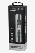 Premio Braided USB To Micro Cable 1.8M (1)