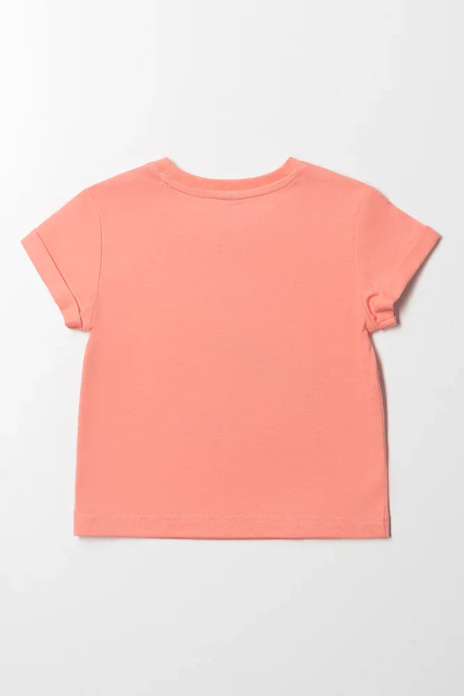 Short Sleeve T-Shirt Orange (2)