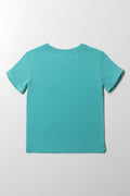 Tropical T-Shirt Blue (2)