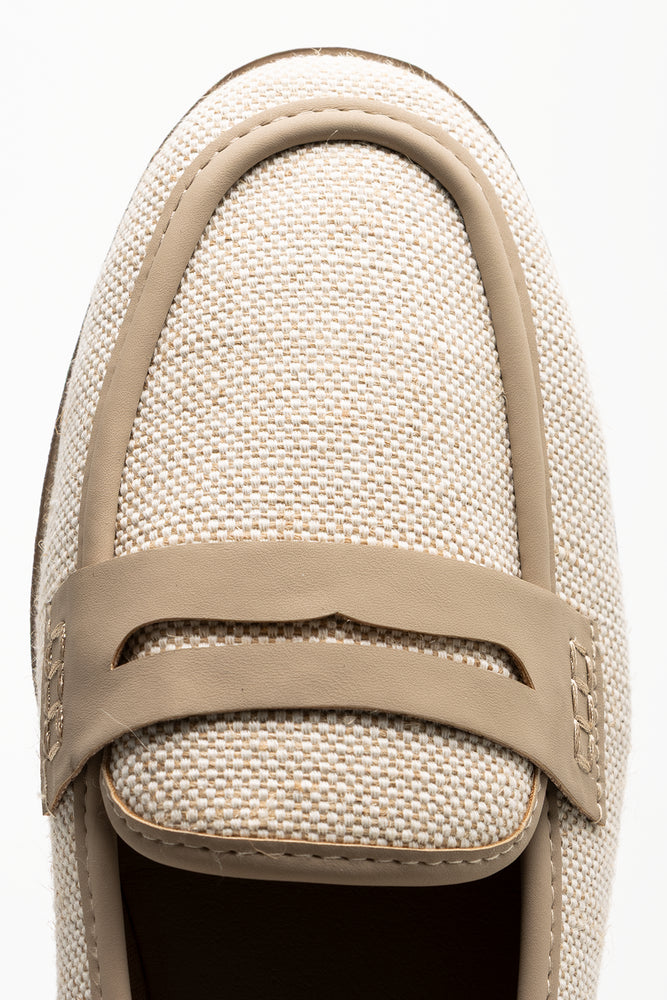Two Tone Loafers Natural (4)
