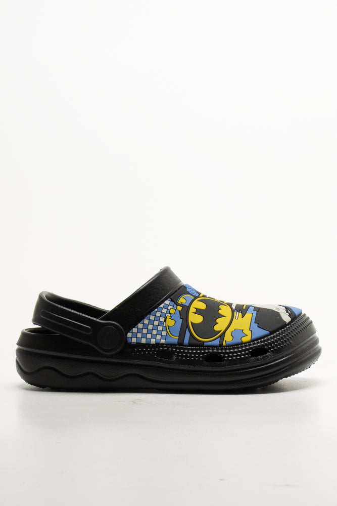 Batman Clog Black