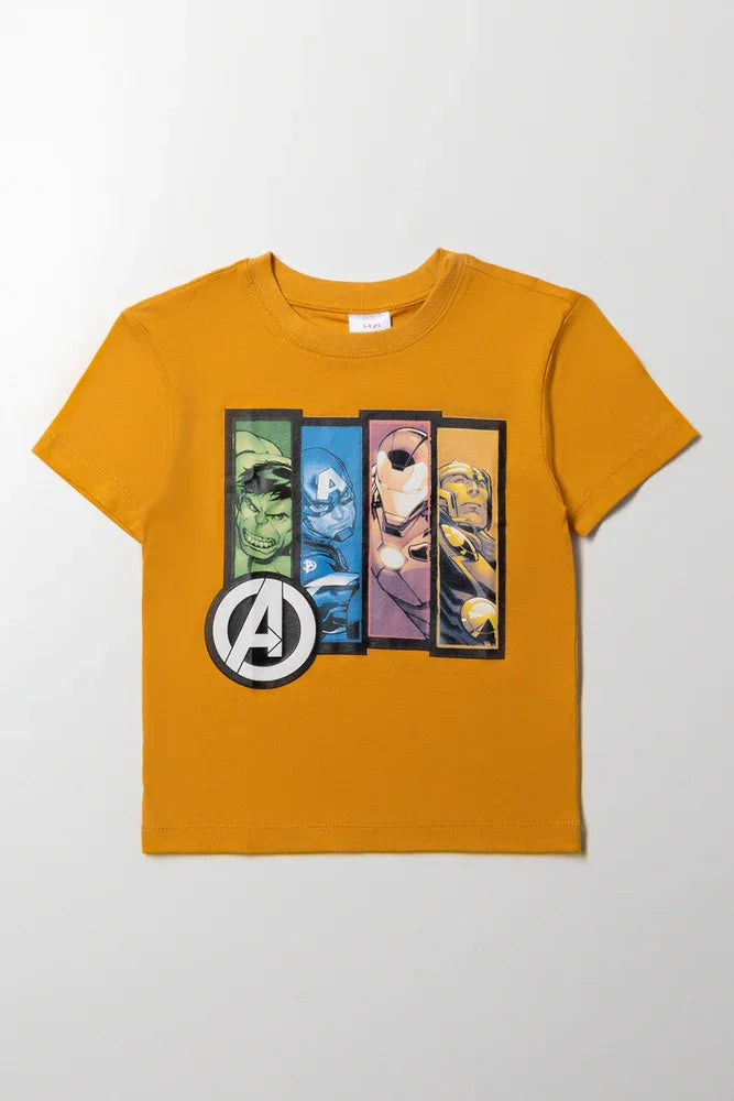Avengers T-Shirt Yellow